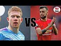 Kevin De Bruyne Vs Bruno Fernandes 2020 - Who is The Best Manchester Playmaker ? 🔵 . 🔴