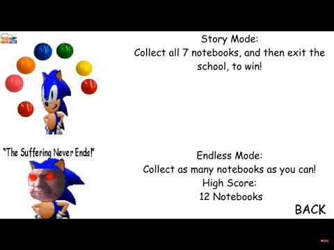 Sonic Memehouse And Baldi