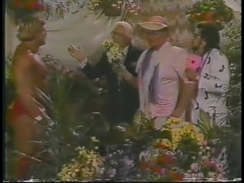 Paul Orndorff interrupts Bobby Heenan on The Flower Shop w/Adrian Adonis - 6/28/1986 - WWF