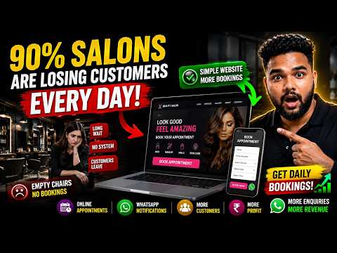 Why Salons Lose Customers Every Day — client website video