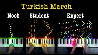 5 Levels of Turkish March: Noob to Expert