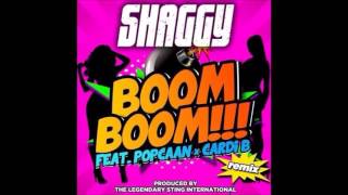 Shaggy ft Popcaan &amp; Cardi B - Boom Boom ( Remix ) | November 2015