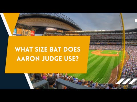 What Size Bat Does Aaron Judge Use? - Sports Scouters