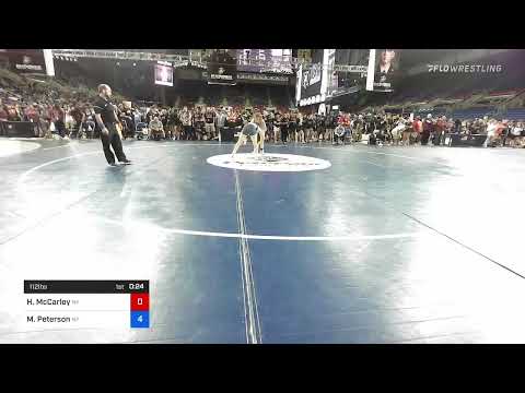 112 Lbs Consi Of 32 #2 - Hannah McCarley, New York Vs Mora Peterson, New York Fc6d