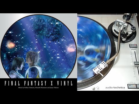 Final Fantasy X - OST vinyl LP face A (Square Enix)
