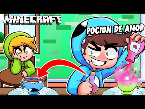 MILO FALLS IN LOVE with VITA with a LOVE Potion 🥰😂 MINECRAFT ROLEPLAY