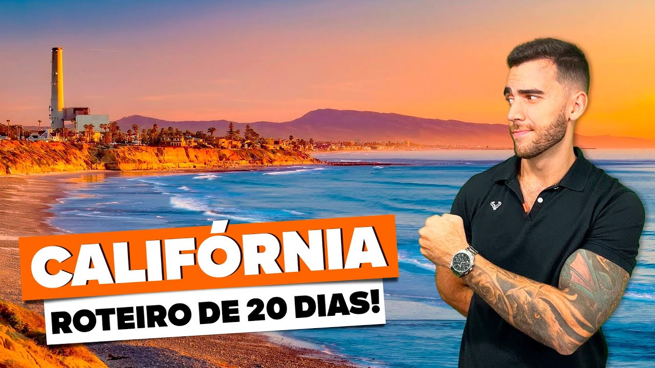 O melhor roteiro de 20 dias pelas praias da CALIFÓRNIA! De carro pelas praias mais bonitas!