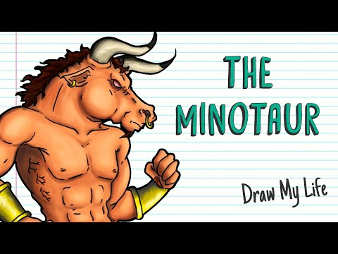 THE MINOTAUR | Mythology 🔱 Draw My Life