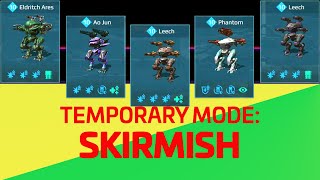 War Robots Eldritch Ares Ao Jun Leech Phantom Leech Skirmish Mode Gameplay