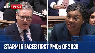 PMQs | Starmer faces Badenoch in first Prime Minister's Questions of 2026