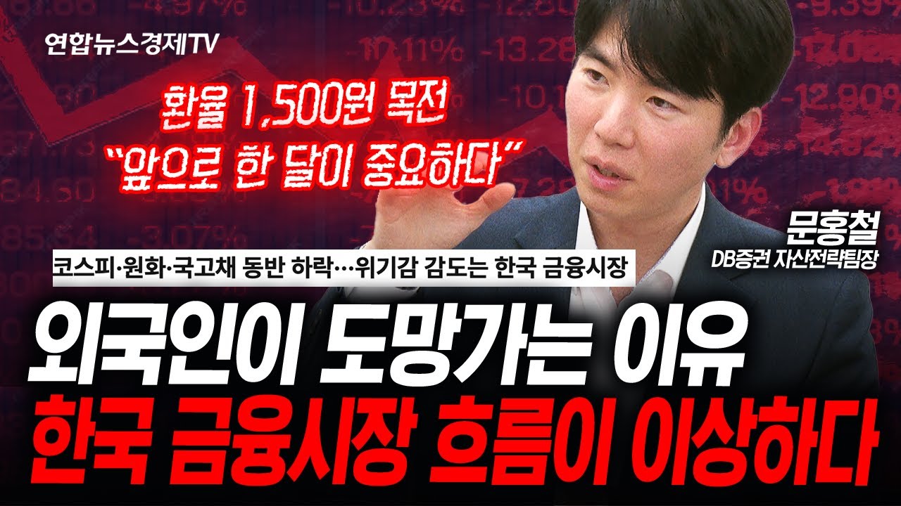 코스피·원화·국고채·동반 하락의 진짜 이유...(문홍철) | 인포맥스라이브 251111