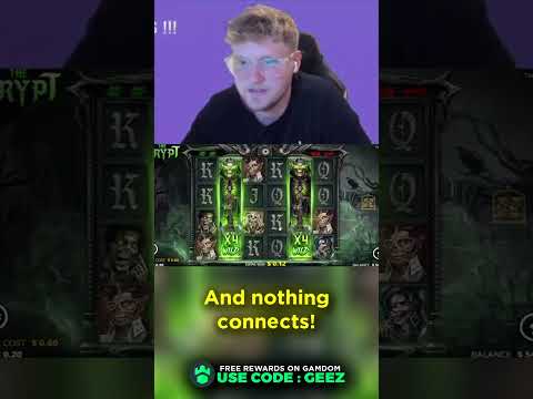 DOUBLE NUDGE on The Crypt SLOT!