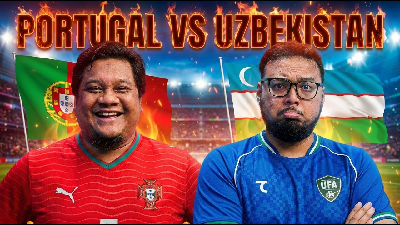 Portugal Vs Uzbekistan‼️NOBAR Reaction World Cup 2026