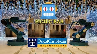 Royal Caribbean cruise Robotic bartenders on the Bionic Bar