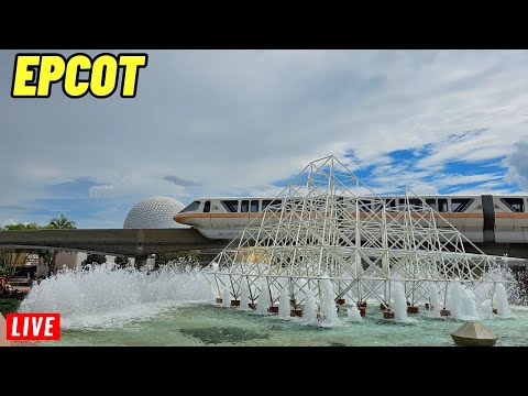 🔴 Live: Epcot Wednesday for rides and shows at Walt Disney World 1/21/2026