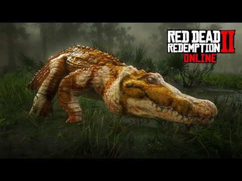 CAÇADA ao JACARÉ DEMONÍACO e SALVANDO uma pessoa - Red Dead Redemption 2