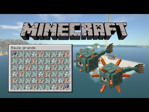 LA FARM DI GUARDIANI!!! SEMPLICE ED EFFICACE!!! JAVA 1.21 e 1.20 – Tutorial Minecraft ITA