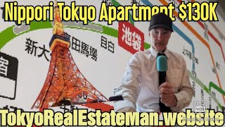 $130K Apartment in Nippori, Tokyo – Affordable Property Near Ueno