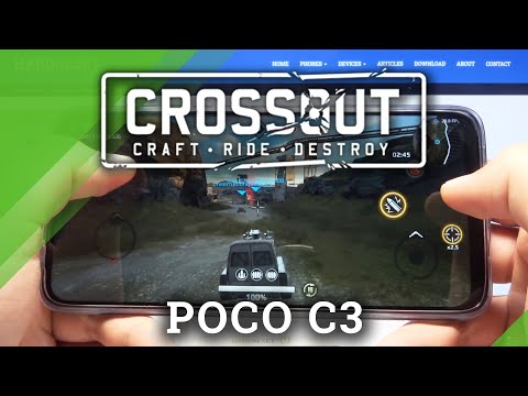 Crossout Mobile Gameplay on POCO C3 – FPS Review / Game Test