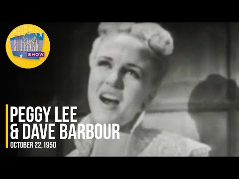 Peggy Lee & Dave Barbour "La Vie En Rose" on The Ed Sullivan Show