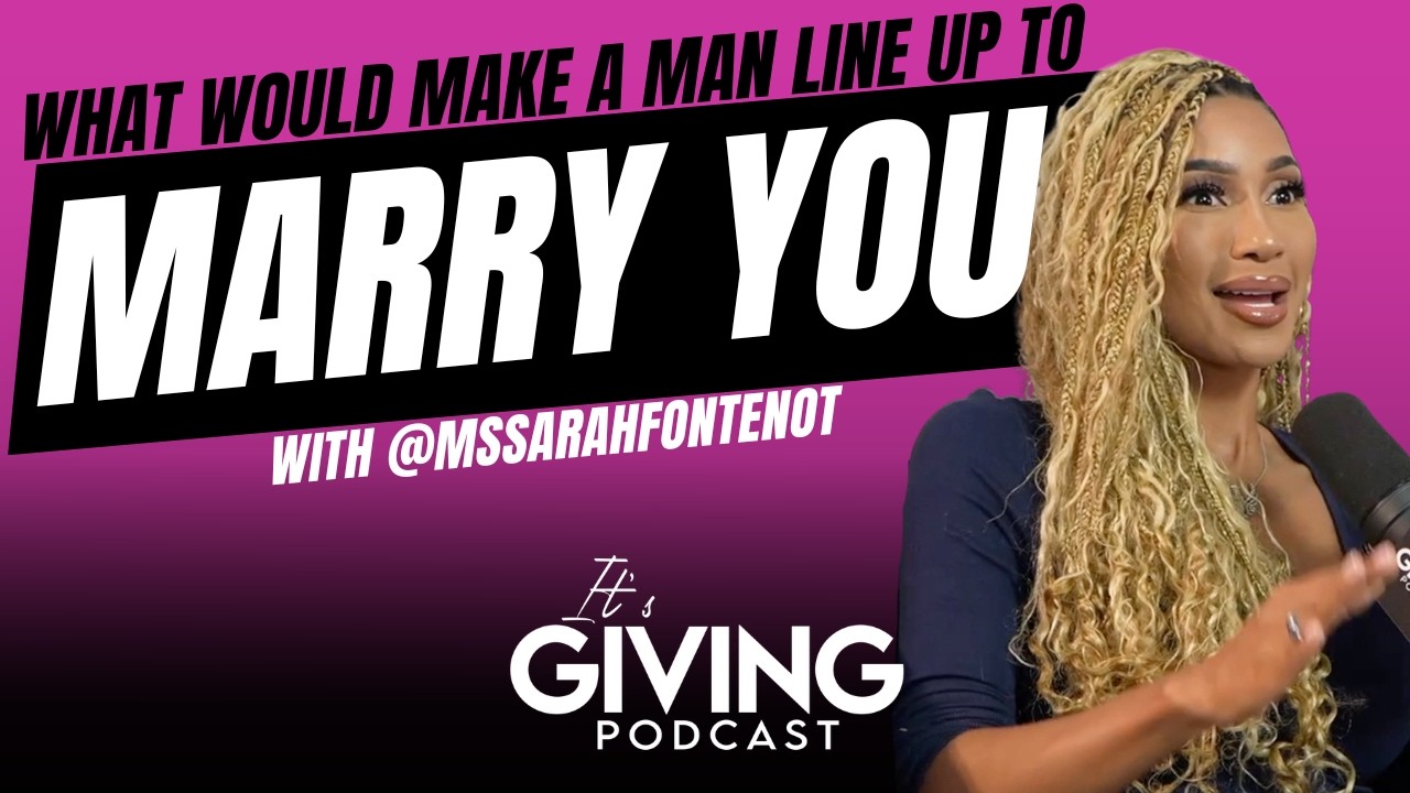 Why would a man line up to be married if you make BAD choices?  with @SarahFontenot