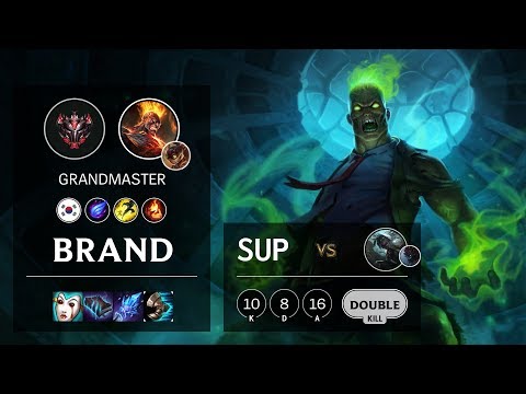 Brand Support vs Senna - KR Grandmaster Patch 10.11