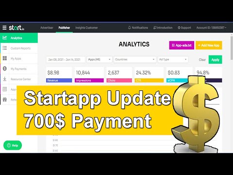 Startapp Update 2021 | Startapp App-ads.txt | Startapp Payment