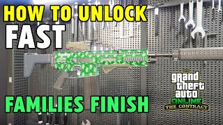 How to Unlock Families Finish (Heavy Rifle) Skin FAST in GTA Online: The Contract