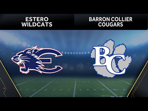 High School Football: Estero @ Barron Collier (week 4)