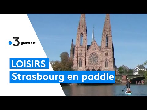 Loisirs : découvrir Strasbourg en paddle