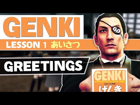 Genki Lesson 1: Greetings - Japanese with Video Games