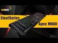 Клавиатура STEELSERIES Apex M800 64173 - видео