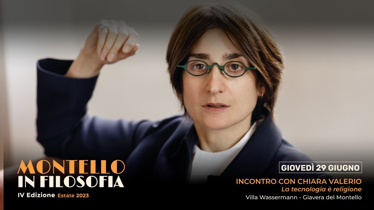 Montello in filosofia 2023 | Incontro con Chiara Valerio