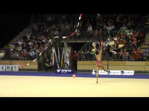 Berlin Masters 2014: Victoria Veinberg Filanovski with ribbon