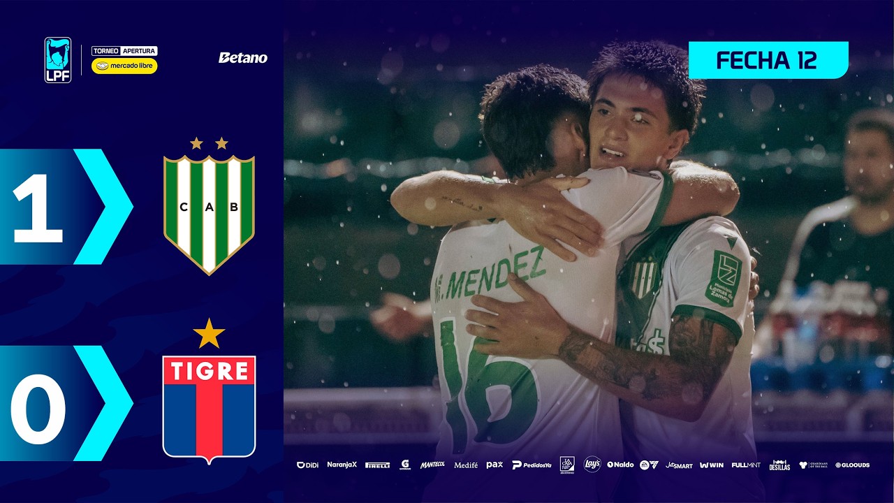 Banfield vs Tigre Highlights
