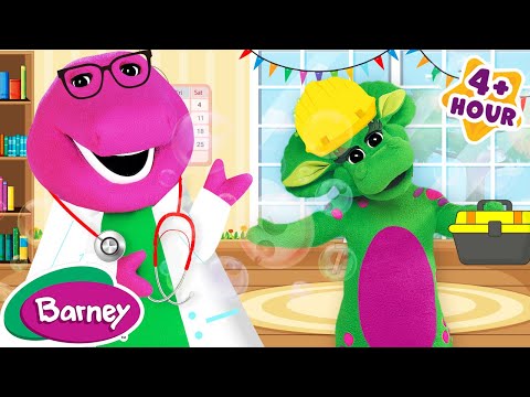 What I Want To Be | Careers for Kids | NEW COMPILATION | Barney the Dinosaur