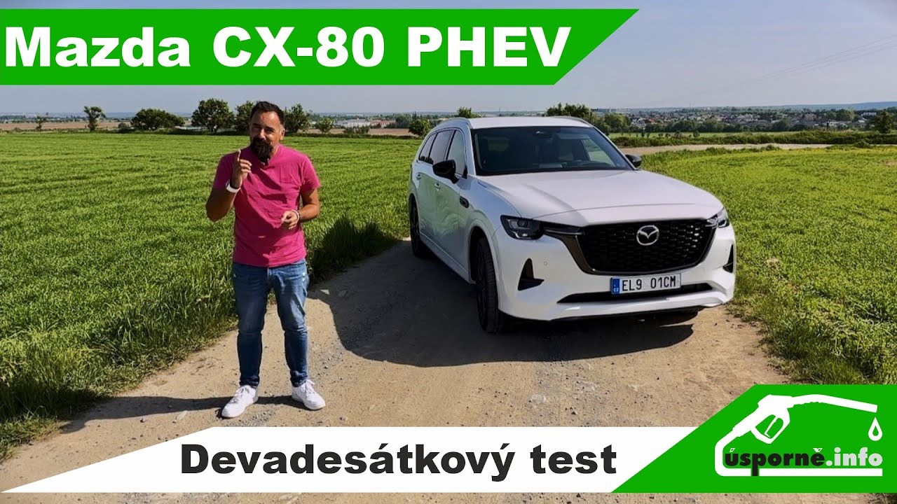 Mazda CX-80 PHEV Test