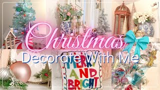 Christmas Decorate With Me Part 1 | Christmas Decor 2020 | Holiday Decor Ideas | The Craf-T Home