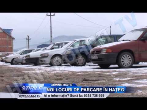NOI LOCURI DE PARCARE ÎN HAŢEG