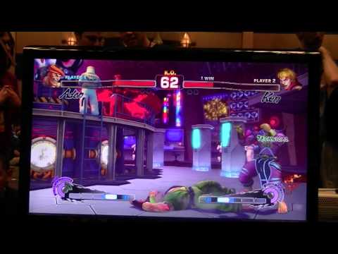 USF4 @ Evo2014 - HeyZeus777 (Adon) vs EG Momochi (Ken)