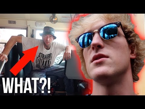 CAUGHT A GUY TRYING TO STEAL MY BUS! (raw)