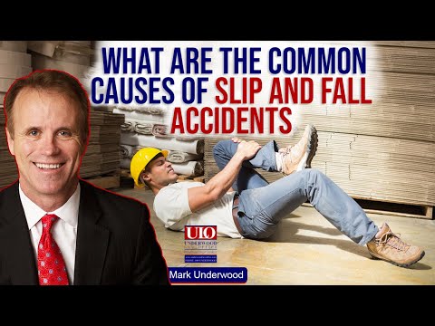 Slip & Fall Accidents | Common Causes | Underwood Law Office