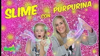 SLIME CON PURPURINA | Hacemos Slime con Brillo - Daniela DivertiGuay