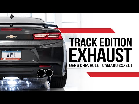 AWE Non-Resonated Track Edition Exhaust for Gen6 Chevrolet Camaro SS/ZL1