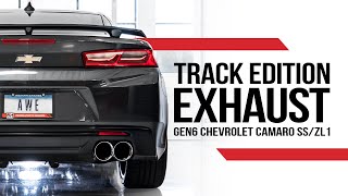 AWE Non-Resonated Track Edition Exhaust for Gen6 Chevrolet Camaro SS/ZL1