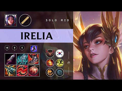 Irelia Mid vs Talon - KR Grandmaster Patch 26.01