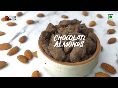 How To Make Chocolate Coated Almonds | Easy Cocoa and Caramel Coated Almonds | Simple Cookbook