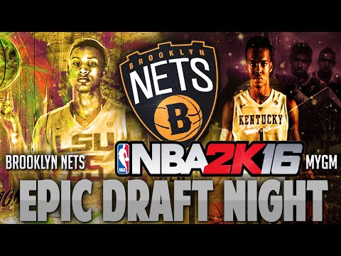 NBA 2K16 Nets MyGM Ep.4 - EPIC Draft Night TRADES!!