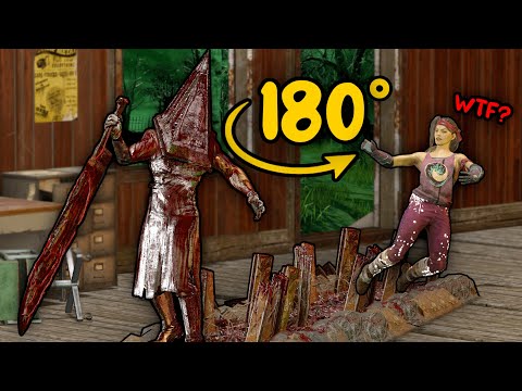 This SECRET PYRAMID HEAD TECH looks like AIMBOT in DBD...