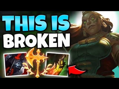 WTF?! ILLAOI MID IS LEGIT FREE WINS | NOBODY CAN KILL YOU! - League of Legends
